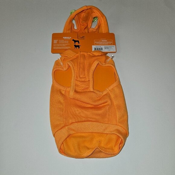NEW Reflective Jack-O Lantern Cat Dog Pet Halloween Costume Small (Up to 20 lbs) - Picture 8 of 9